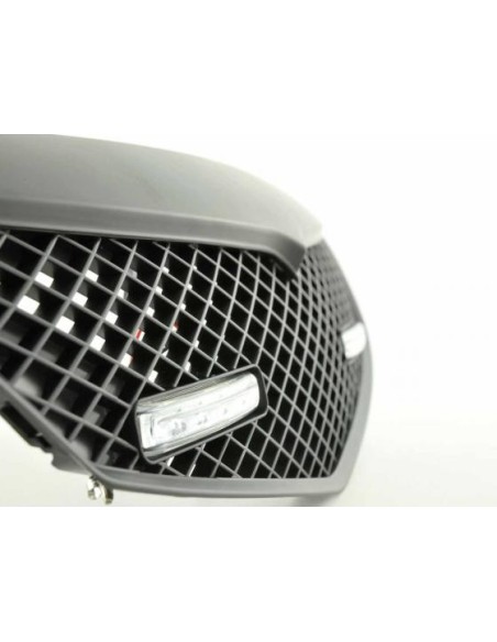 Griglia sportiva con luce di posizione griglia anteriore Mazda 2 tipo DY 03-07 nera