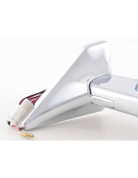 Specchietto retrovisore esterno sportivo set in stile classico Fiat Punto tipo 176 93-95 5 porte
