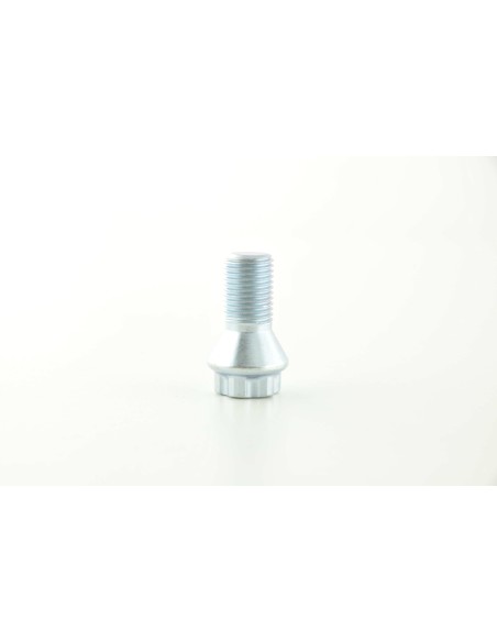 Set bulloni ruota (8 pz.) Lunghezza albero 21mm Collare conico argento M12x1,5