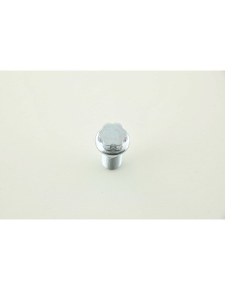 Set bulloni ruota (8 pz.) Lunghezza albero 21mm Collare conico argento M12x1,5