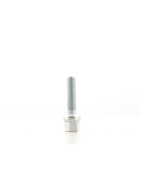 Set bulloni ruota (8 pz.) Lunghezza albero 45mm collare sferico argento M12x1,5
