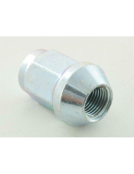 Set bulloni ruota (10 pz.) Lunghezza albero 55mm, collare conico argento M12x1,5