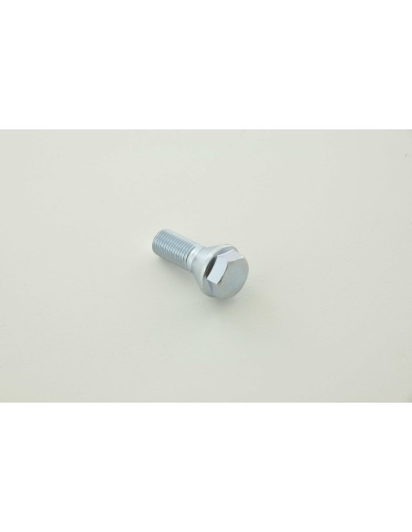 Set di bulloni per ruote (8 pz.) Lunghezza albero 21 mm, collare conico, testa corta, argento M12x1,5