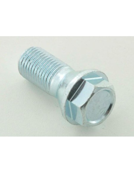Set bulloni ruota (8 pz.) Lunghezza gambo 26mm, collare conico, testa corta, argento M12x1,5