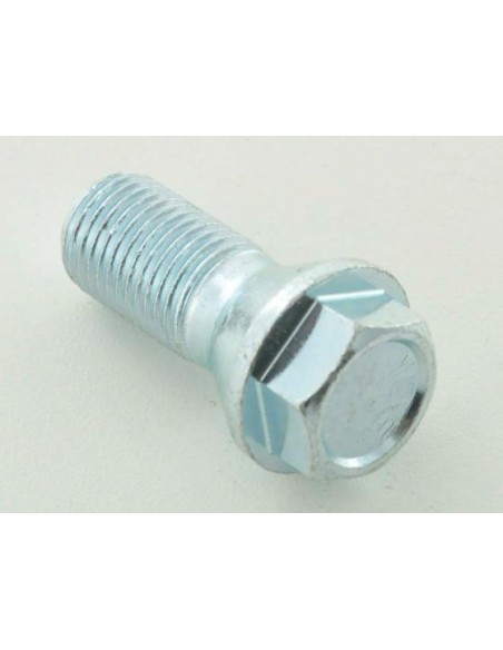 Set bulloni ruota (10 pezzi) lunghezza albero 26mm, collare conico, testa corta, argento M12x1,5