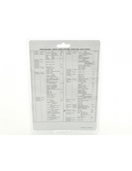 Copri tappo benzina alu look M1 105 / M2 Ø132