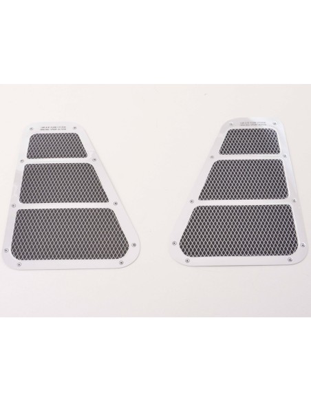 Set adesivi per ingresso aria 2x circa 180 x 130 mm universali