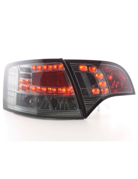 Fanali posteriori a LED set Audi A4 Avant tipo 8E 04-08 nero