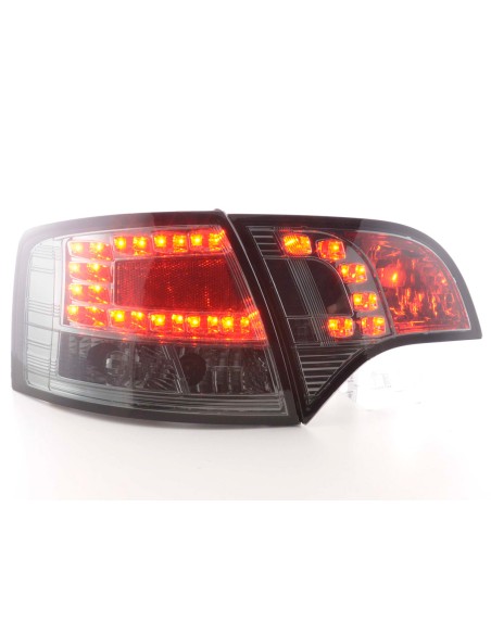 Fanali posteriori a LED set Audi A4 Avant tipo 8E 04-08 nero