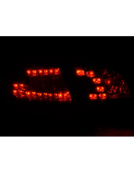 Fanali posteriori a LED set Audi A4 Avant tipo 8E 04-08 nero