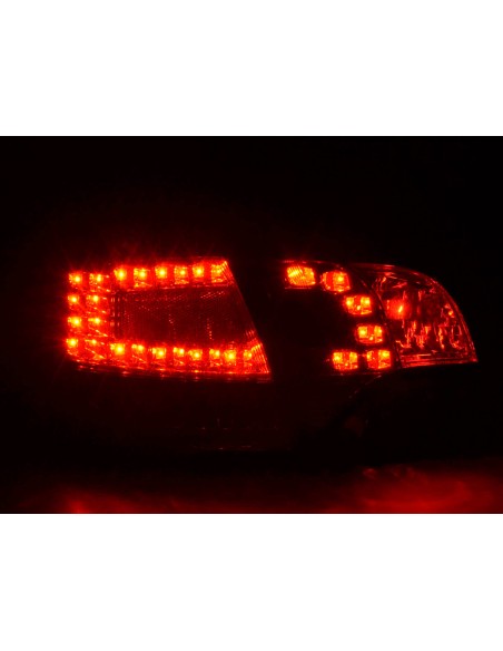 Fanali posteriori a LED set Audi A4 Avant tipo 8E 04-08 nero