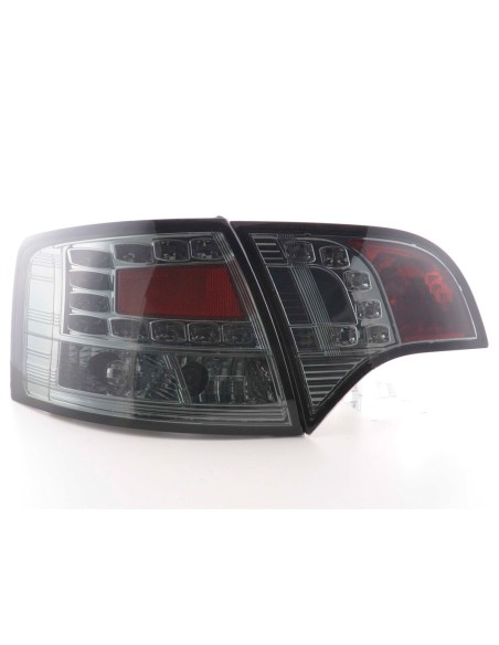 Fanali posteriori a LED set Audi A4 Avant tipo 8E 04-08 nero