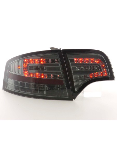 Fanali posteriori a LED set Audi A4 berlina tipo 8E 04-07 nero