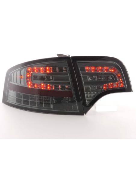 Fanali posteriori a LED set Audi A4 berlina tipo 8E 04-07 nero