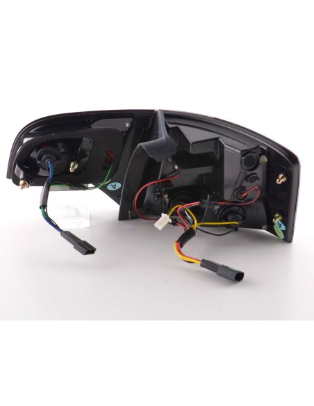 Fanali posteriori a LED set Audi A4 Avant tipo 8E 04-08 rosso / trasparente