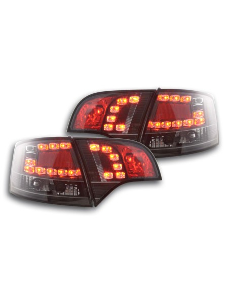 Fanali posteriori a LED set Audi A4 Avant tipo 8E 04-08 nero