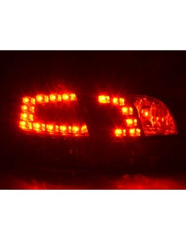 Fanali posteriori a LED set Audi A4 Avant tipo 8E 04-08 nero