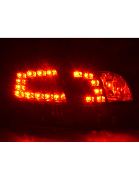 Fanali posteriori a LED set Audi A4 Avant tipo 8E 04-08 nero