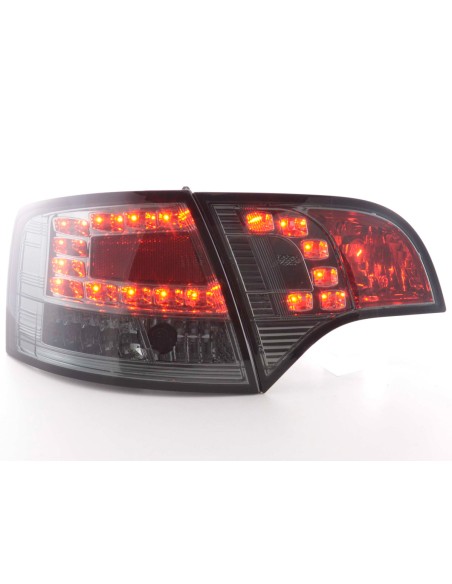 Fanali posteriori a LED set Audi A4 Avant tipo 8E 04-08 nero