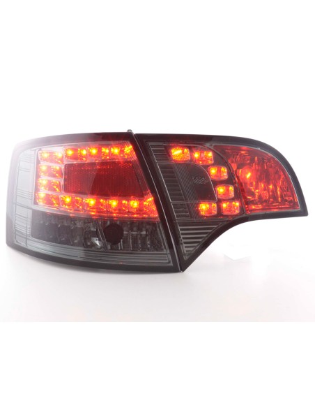 Fanali posteriori a LED set Audi A4 Avant tipo 8E 04-08 nero