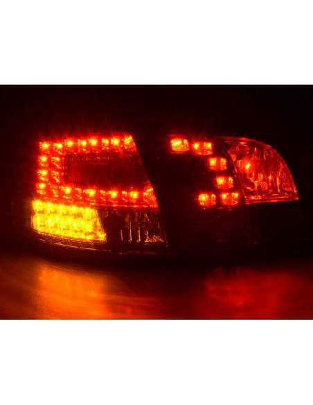 Fanali posteriori a LED set Audi A4 Avant tipo 8E 04-08 nero
