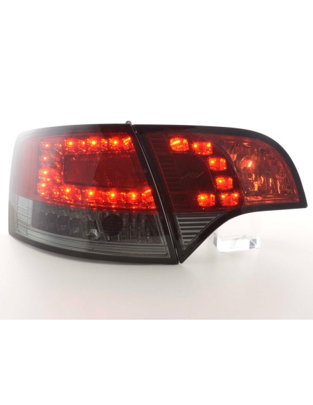 Set di luci posteriori a LED Audi A4 Avant tipo 8E 04-08 rosso / nero