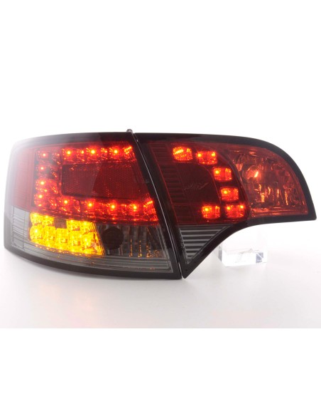Set di luci posteriori a LED Audi A4 Avant tipo 8E 04-08 rosso / nero