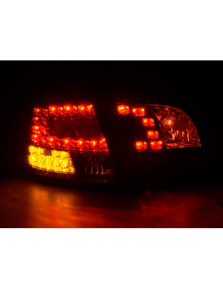 Set di luci posteriori a LED Audi A4 Avant tipo 8E 04-08 rosso / nero