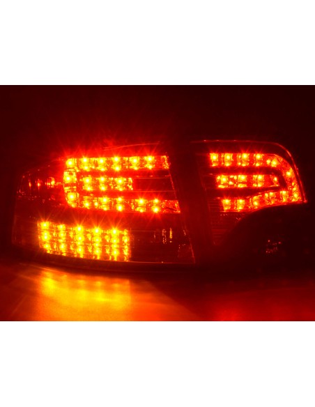 Set di luci posteriori a LED Audi A4 berlina tipo 8E 04-07 cromato
