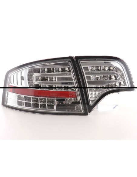 Set di luci posteriori a LED Audi A4 berlina tipo 8E 04-07 cromato