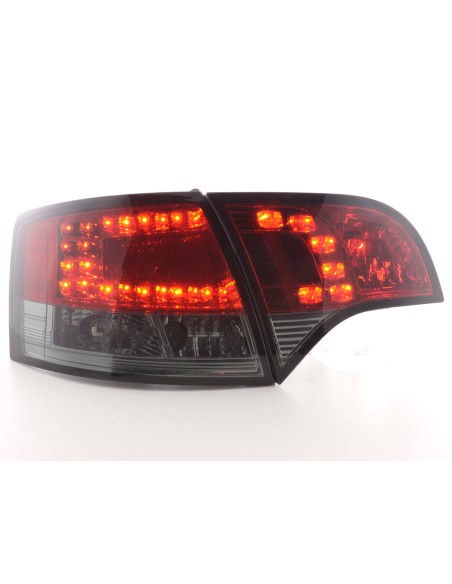 Set di luci posteriori a LED Audi A4 Avant tipo 8E 04-08 rosso / nero