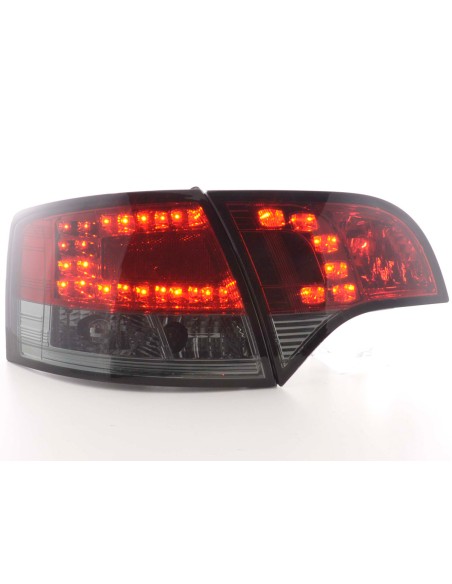 Set di luci posteriori a LED Audi A4 Avant tipo 8E 04-08 rosso / nero