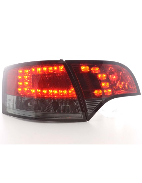 Set di luci posteriori a LED Audi A4 Avant tipo 8E 04-08 rosso / nero
