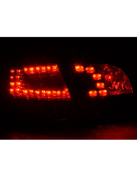 Set di luci posteriori a LED Audi A4 Avant tipo 8E 04-08 rosso / nero
