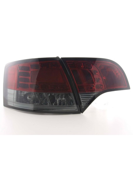 Set di luci posteriori a LED Audi A4 Avant tipo 8E 04-08 rosso / nero