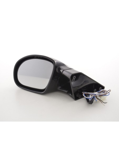 Specchietto retrovisore esterno sportivo set N-Look 4 poli regolabile nero con guida a sinistra