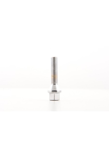 Set bulloni ruota (8 pz.) Lunghezza albero 39mm, collare conico cromato M12x1,5