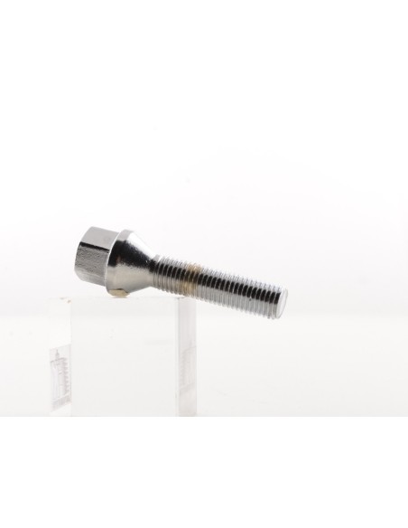 Set bulloni ruota (8 pezzi), lunghezza albero 43 mm, collare conico, cromato M12x1,5