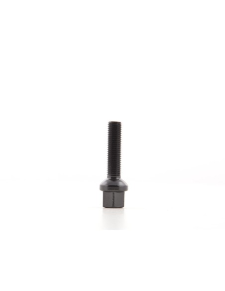 Set bulloni ruota (8 pz.) Lunghezza albero 45mm collare sferico nero M12x1,5