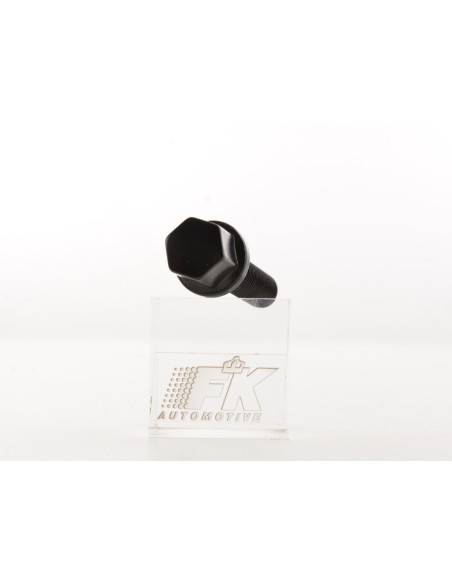 Set bulloni ruota (8 pz.) Lunghezza albero 45mm collare sferico nero M12x1,5