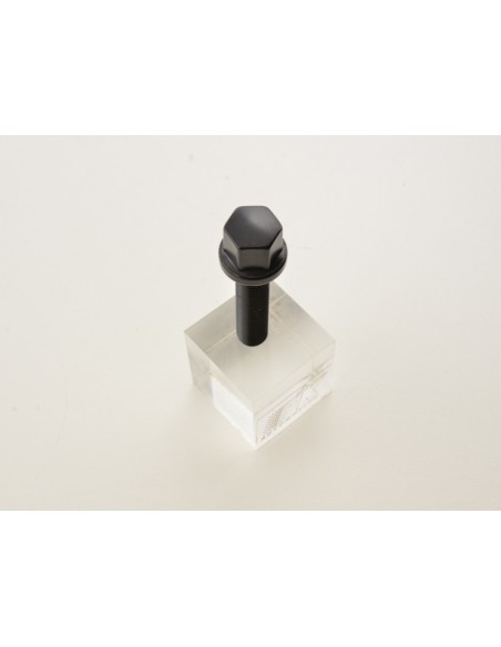 Set bulloni ruota (8 pz.) Lunghezza albero 45mm collare sferico nero M12x1,5