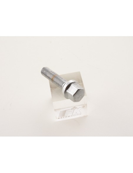Set bulloni ruota (8 pz.) Lunghezza albero 45mm collare sferico cromato M12x1,5