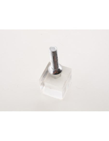 Set bulloni ruota (8 pz.) Lunghezza albero 45mm collare sferico cromato M12x1,5