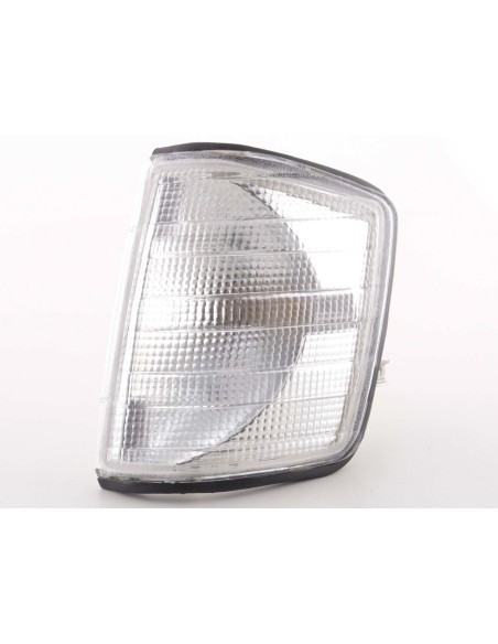 Indicatore di direzione anteriore indicatore di direzione sinistro Mercedes Benz Classe C (tipo W201) 82-93 bianco
