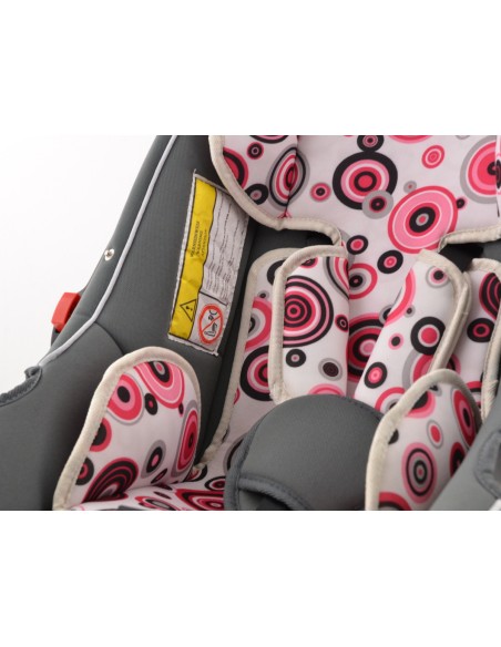 Seggiolino auto seggiolino auto seggiolino auto nero / bianco / rosa gruppo 0+, 0-13 kg