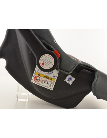 Seggiolino auto seggiolino auto seggiolino auto nero / bianco / rosa gruppo 0+, 0-13 kg