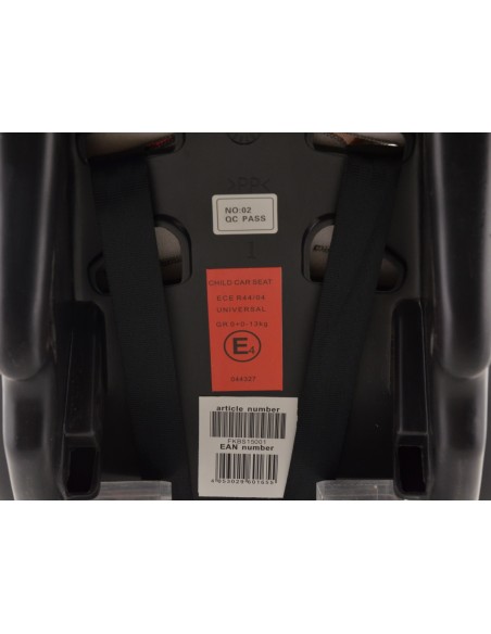 Seggiolino auto seggiolino auto seggiolino auto nero / bianco / rosa gruppo 0+, 0-13 kg