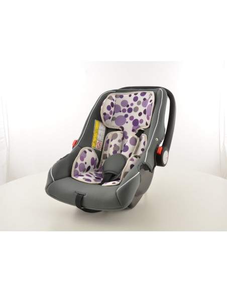 Seggiolino auto seggiolino auto seggiolino auto nero / bianco / viola gruppo 0+, 0-13 kg