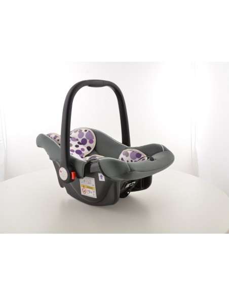 Seggiolino auto seggiolino auto seggiolino auto nero / bianco / viola gruppo 0+, 0-13 kg