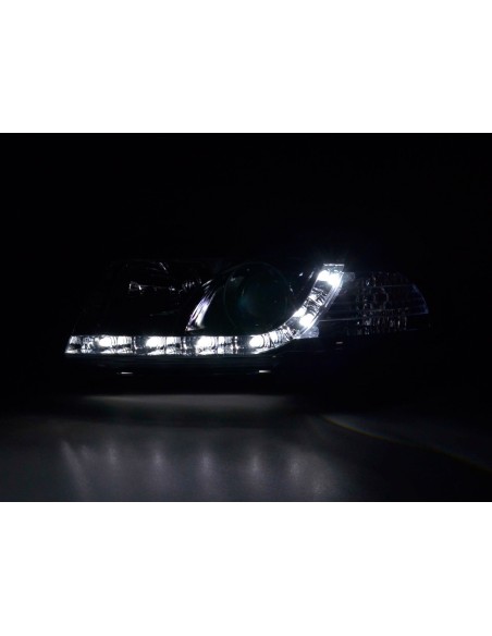 Faro diurno Luci di marcia diurna a LED Audi A4 B5 8D 94-99 cromato